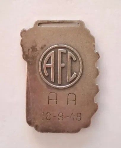 Medalhas América F C Do Rj 1949 Dourada E Prateada Raras