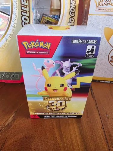 Pokemon TCG Combo de Pacotes Coleção 30 Anos PT-BR Copag