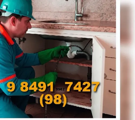 Desentupidora no Renascença, Calhau, Ponta d'Areia, Cohama, Olho d'Água e Turu 9*9*8*1*2*4