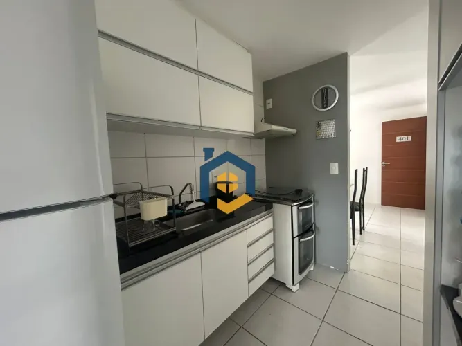 2 QUARTOS PÉ NA AREIA MOBILIADO