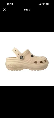 Crocs plataforma 