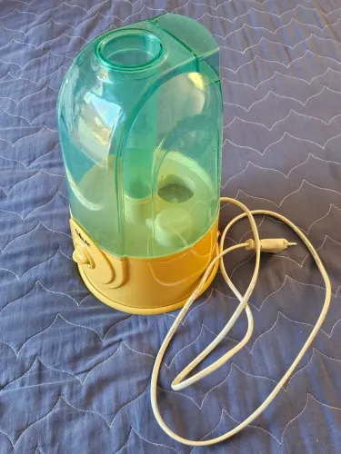 Umidificador de Ar Ultrassônico G-Life Bivolt - Verde e Amarelo