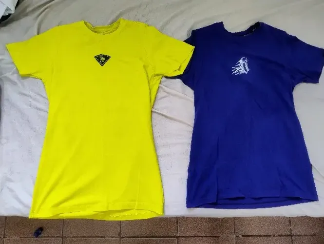 Duas camisas pouco usadas