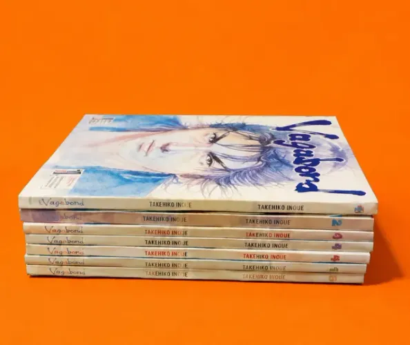Mangá Vagabond - Conrad Editora - Volumes 1 ao 6 e 8