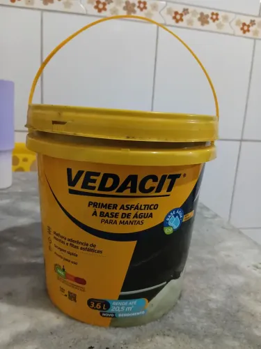 Prime asfáltico a base d água para manta VEDACIT