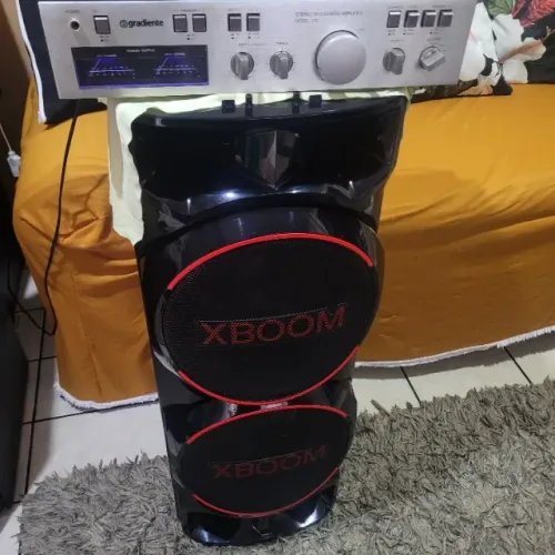 AMPLIFICADOR GRADIENTE COM UMA CAIXA LG