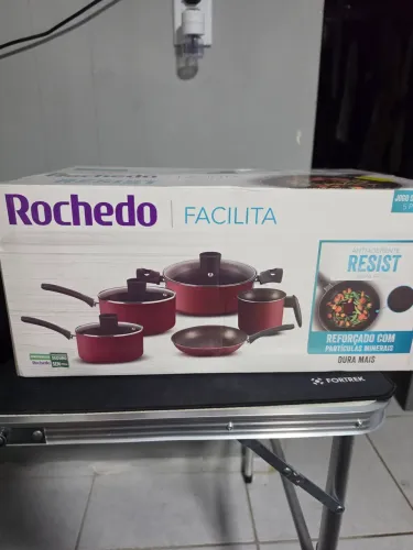 Jogo de panelas rochedo vermelho