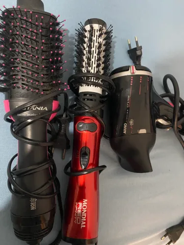 Vendo escova rotativa secador de cabelo escova nunca usado