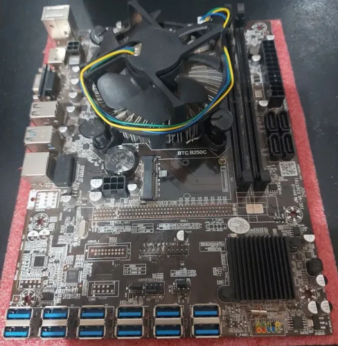 Placa mãe B250C mineração