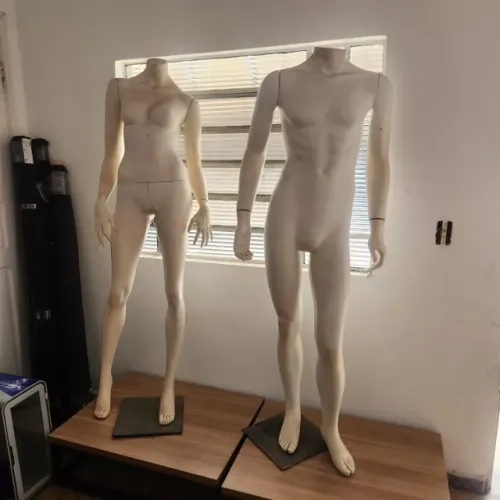manequim loja masculino e feminino