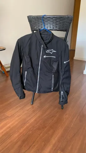 Jaqueta para moto feminina tam M marca AlpineStars mod Stella c/ prt de cotovelo