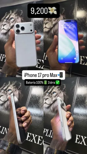 Vendo iPhone 17 pro Max 1tera