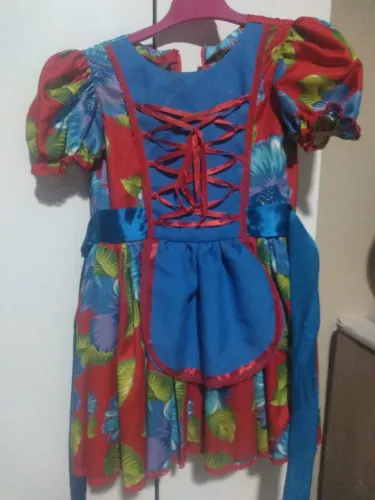 Vestido Festa Junina Infantil 