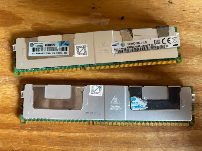 Kit 64GB DDR3 ECC LRDIMM 1866MHz para servidor ou placas xeon x79 e x99 ddr3