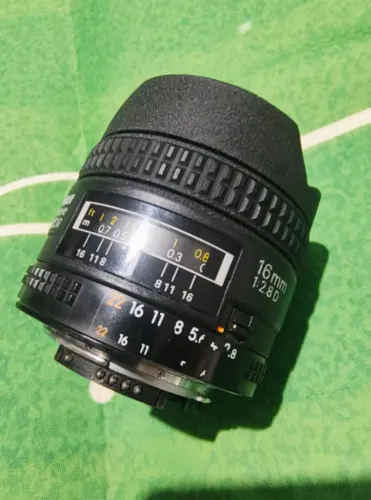 Lente Nikon Fisheye 16mm 2.8 FX