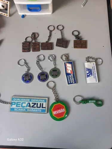 Lote chaveiro scania