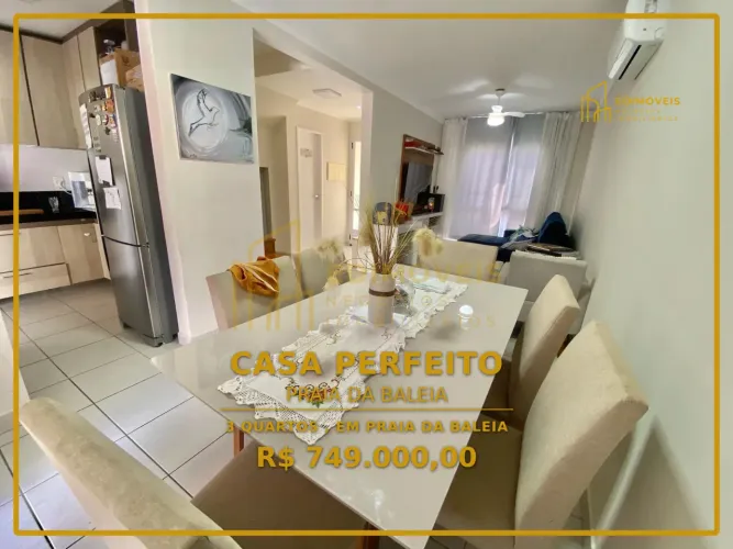 Incrível casa duplex com energia solar em Praia da Baleia - Venha conhecer!