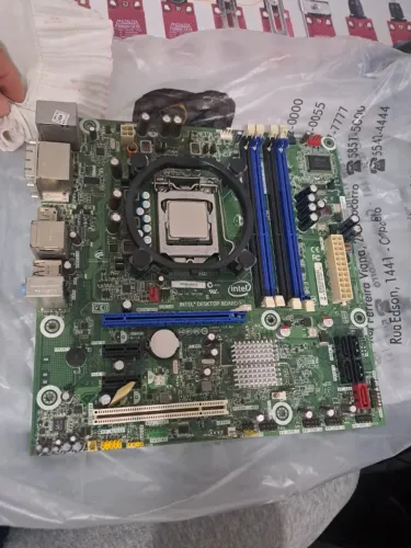 Placa mãe Intel DQ57TM LGA 1156 + Processador i5 760