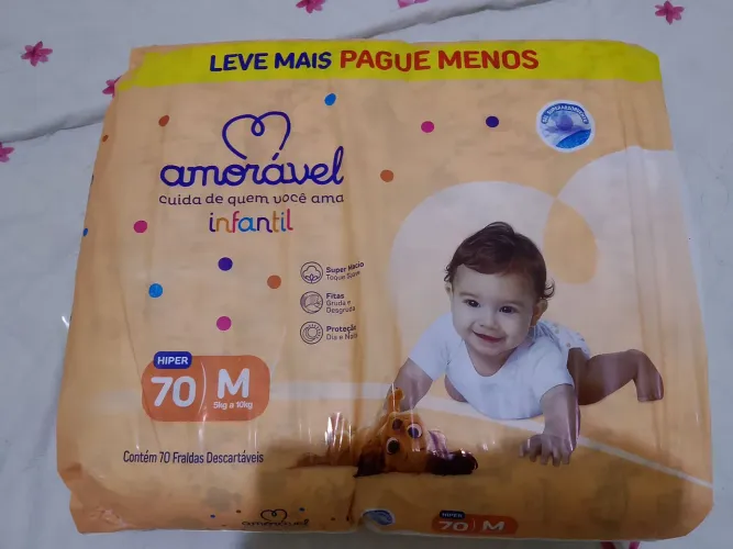 Fraldas descartáveis