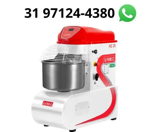 Amassadeira Espiral 25KG Monofásica Nova