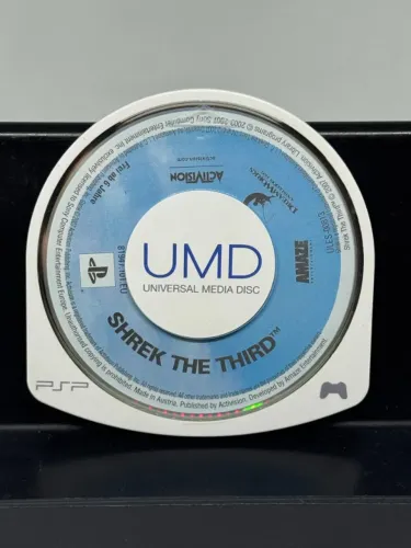 JOGO PSP SHEREK THE THIRD - ORIGINAL SEM CAPA