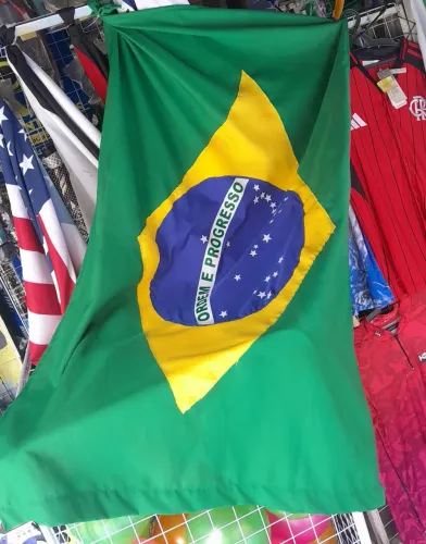Bandeira do Brasil 1,50cm X 1mt