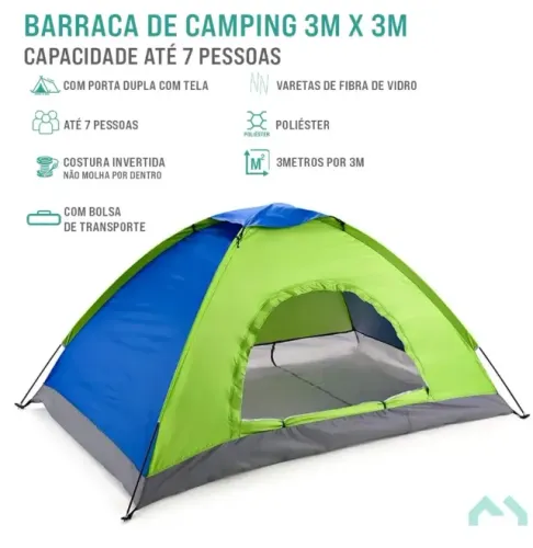 Barraca Iglu Mm House 7 Pessoas 3x3