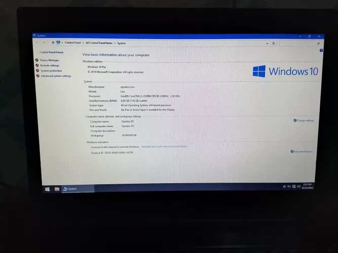Notebook Sim+ core i3 8gb ram