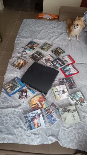 ? VENDO PS3 DESBLOQUEADO + JOGOS ?