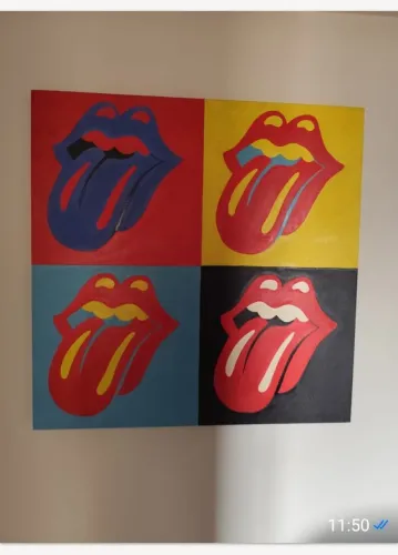 Quadro pintura 0.80 x 0.80