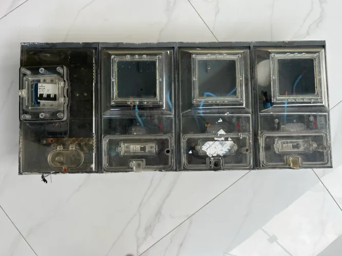 CONJUNTO DE CAIXAS DE MEDIÇÃO TAF - 3 MEDIDORES