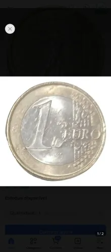 Moeda 1 euro Itália ano (2002)
