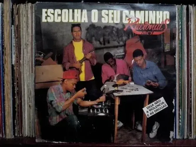 lp Vinil Escolha o Seu Caminho Racionais MC's 1992 ZERADAÇO
