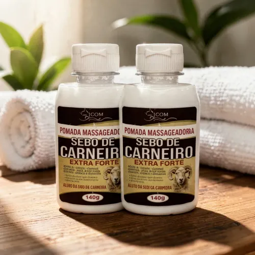 Pomada massageadora Sebo de Carneiro [Atacado]