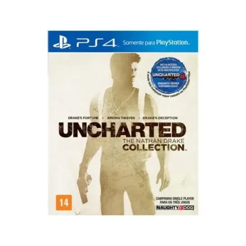 Uncharted: The Nathan Drake Collection Mídia Física Ps4