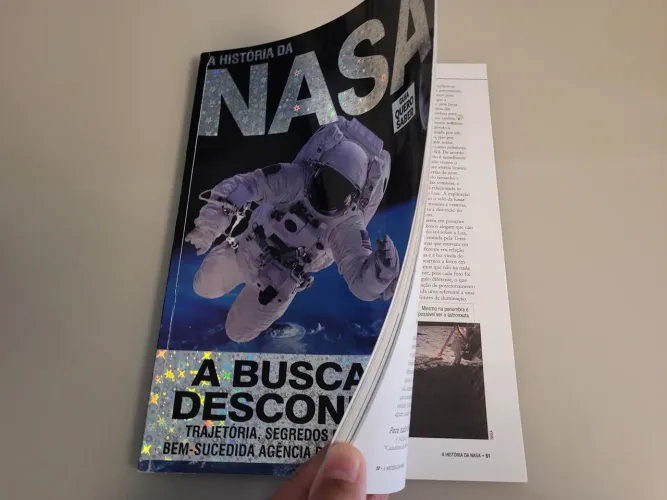 Revista A História da NASA Trajetória Segredos Curiosidades