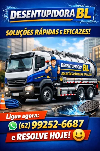 Desentupidora Goiânia / Desentupidor 24 Horas