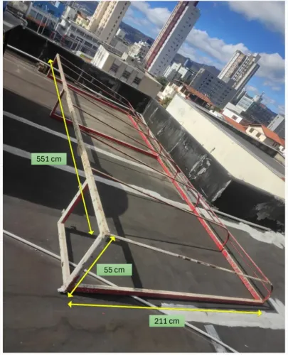 Estrutura Metálica para Toldo