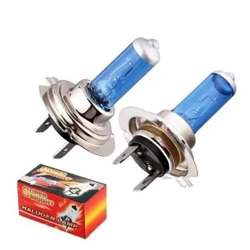 Kit 2 Lâmpadas De Carro H4 Super White Lâmpada 12v 100w - Produto novo na caixa