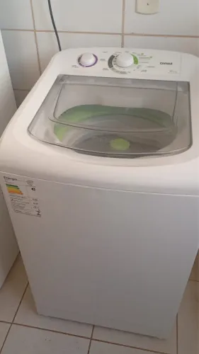 Maquina de lavar consul 8Kg com botar quebrado