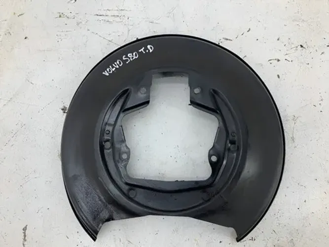 Espelho De Roda Traseira Direita Volvo S80 2001 Preto
