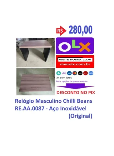Mesa Para Escritorio, Madeira MDP, Marrom, 90x60 cm, marca Pandin, Seminova
