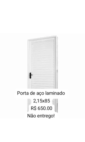 Porta de aço laminado 