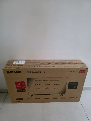 TV Semp 43 polegadas 4K smart 