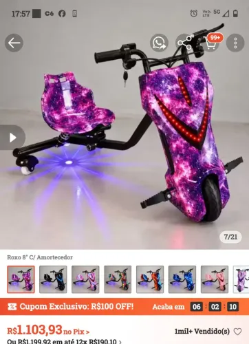 Triciclo drift