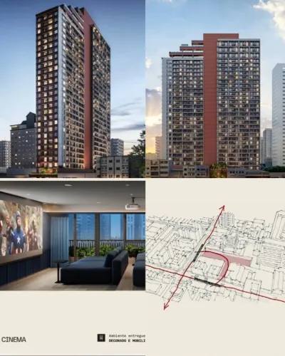STUDIO POR SOMENTE R$ 17 MIL DE ENTRADA E R$ 500 REAIS DE PARCELA, NO CENTRO DE CURITIBA!