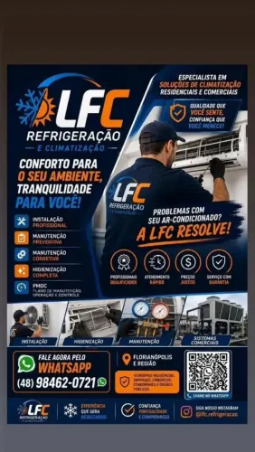 Higienização de ar condicionado.