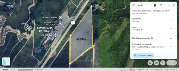 Terreno de 40.000m², plano, à venda em Jacupemba - Aracruz, ES - Financiável