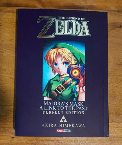 The Legend of Zelda - Majoras Mask Manga - Perfect Edition Foil Portugues Panini BR