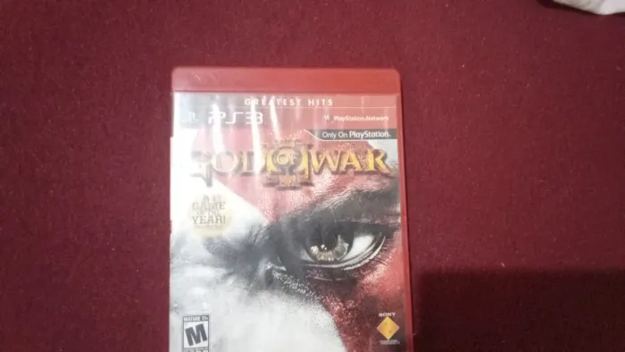 Jogo original god of war 3 seminovo